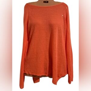 Jennifer Lopez Vibrant Orange Women's Sweatshirt